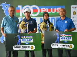 Andrew Yap, Amirah Nur Hanania Dinobat Juara Kejohanan Golf 100PLUS MGA NJDP Pusingan Pertama 2026