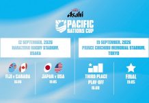 Dates set for Pacific Nations Cup 2026; Asahi Super Dry confirmed as Title Partner