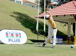 Andrew Yap Kuasai Hari Pertama Kejohanan Golf 100PLUS MGA NJDP Pusingan Pertama di Kelab Golf Kinrara