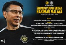 Senarai 26 pemain ke kem latihan pusat Harimau Malaya menjelang Piala Hyundai ASEAN 2026