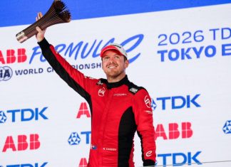 Cassidy returns to the podium for Citroën Racing Formula E team in Tokyo’s first-ever night race