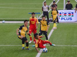 SMK Shah Alam cemas sebelum ikat SMK Gunung Rapat