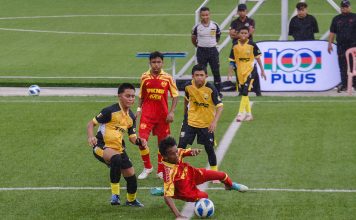SMK Shah Alam cemas sebelum ikat SMK Gunung Rapat