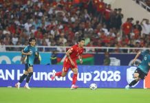 Returning Văn Hậu maintains perspective as Vietnam eye final berth