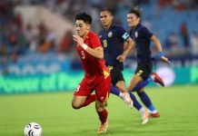 Vietnam’s Nguyễn Dình Bắc leads race to Top Goalscorer Award