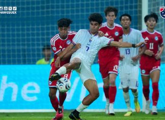 Teerasak double gives Thailand upper hand in ASEAN Hyundai Cup⢠semi-final