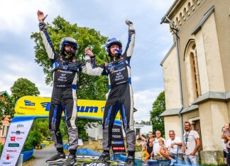 Home hero Březík claims maiden ERC victory