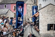 Iffland wraps up 10th Red Bull Cliff Diving World Series title with a stop to spare in Mostar