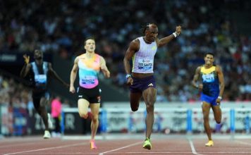 FLASH: Dos Santos smashes world 400m hurdles record in Zurich