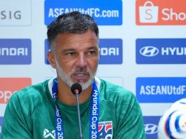 Thailand’s Hudson not thinking about semi-finals ahead of Myanmar meeting