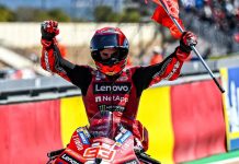 Marc Marquez fends off Acosta and Bezzecchi to underline title charge at Aragon