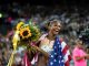 FLASH: Russell breaks world 100m hurdles record in Zurich