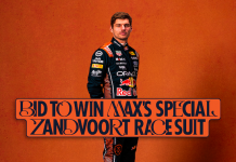 Oracle Red Bull Racing auctions a piece of Dutch Grand Prix history in aid of Wings For Life