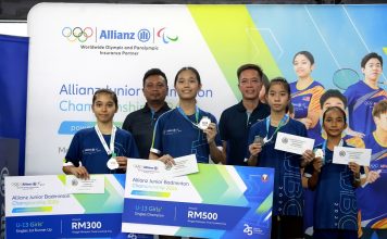 Koh Zaenn-Eva Jane Lian look to impress at Allianz Junior Badminton Championship Grand Finals