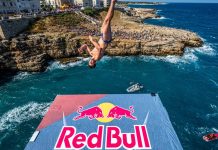 Comeback king Heslop claims second Red Bull Cliff Diving World Series title in Italy