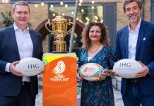 IHG Hotels & Resorts joins as Official Partner of Men’s Rugby World Cup 2027