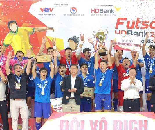 Third HDBank National Futsal Cup in a row for Thai Son Bac