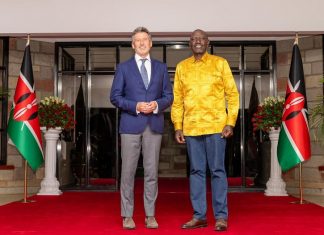 Coe and Kenyan President Ruto reaffirm shared commitment to successful 2029 World Championships in Nairobi