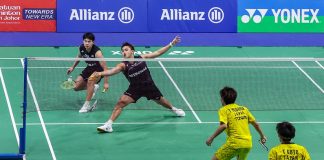 Khai Xing/Lok Hong Quan dan Dania Sofea/Tan Zhing Hui ceriakan cabaran Malaysia di Allianz Malaysia Super 100 2026