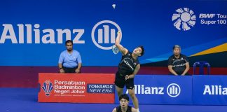 Khai Xing/Lok Hong Quan and Dania Sofea/Tan Zhing Hui lead Malaysia’s progress at Allianz Malaysia Super 100 2026