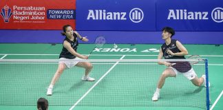 Liew Xun/Nicole Tan akur di suku akhir, Khai Xing/Lok Hong Quan teruskan cabaran