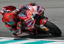 Marc Marquez top in Sepang on Friday despite crash, Martin ends Practice early